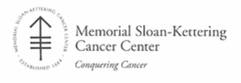 MEMORIAL SLOAN · KETTERING CANCER CENTER · ESTABLISHED 1884 · MEMORIAL SLOAN-KETTERING CANCER CENTER CONQUERING CANCER Logo (USPTO, 06.04.2011)