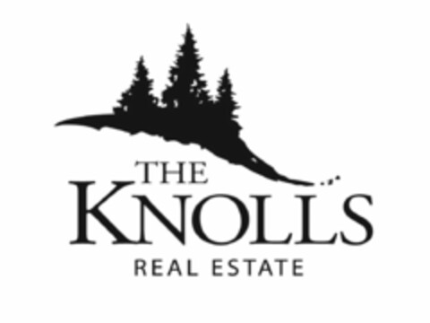 THE KNOLLS REAL ESTATE Logo (USPTO, 08/25/2011)