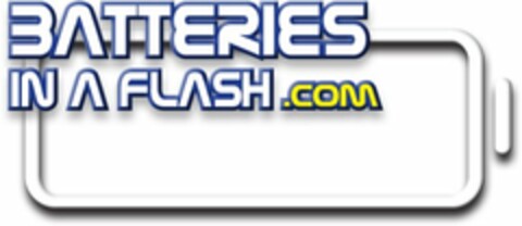 BATTERIES IN A FLASH.COM Logo (USPTO, 27.09.2011)