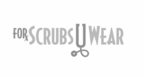 FOR RX SCRUBS U WEAR Logo (USPTO, 01.11.2011)