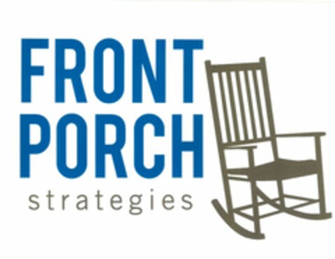 FRONT PORCH STRATEGIES Logo (USPTO, 07/18/2012)