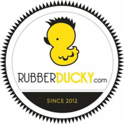 RUBBERDUCKY.COM SINCE 2012 Logo (USPTO, 13.11.2012)