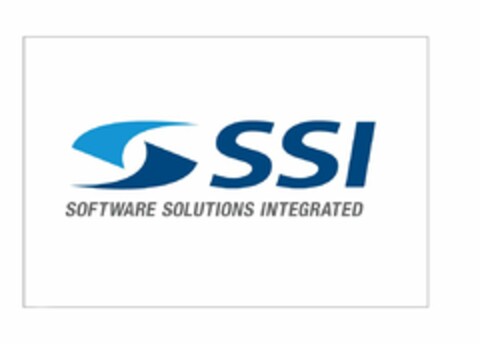 S SSI SOFTWARE SOLUTIONS INTEGRATED Logo (USPTO, 01/21/2013)