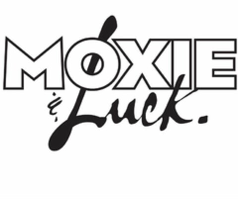 MOXIE & LUCK. Logo (USPTO, 29.04.2013)