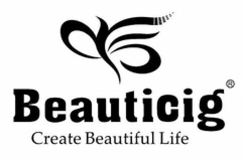 BEAUTICIG CREATE BEAUTIFUL LIFE Logo (USPTO, 23.05.2013)