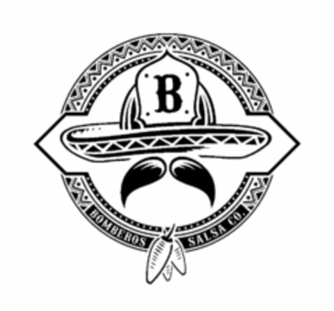 BOMBEROS SALSA CO. B Logo (USPTO, 02.07.2014)