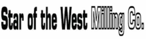 STAR OF THE WEST MILLING CO. Logo (USPTO, 01.05.2015)