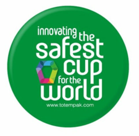 INNOVATING THE SAFEST CUP FOR THE WORLD WWW.TOTEMPAK.COM Logo (USPTO, 10.09.2015)