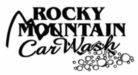 ROCKY MOUNTAIN CAR WASH Logo (USPTO, 01/07/2016)