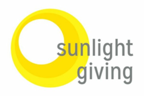 SUNLIGHT GIVING Logo (USPTO, 04.04.2016)