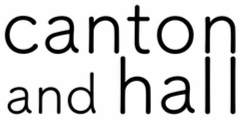 CANTON AND HALL Logo (USPTO, 03.11.2016)