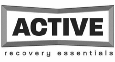 ACTIVE RECOVERY ESSENTIALS Logo (USPTO, 11/04/2016)