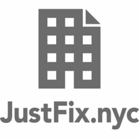 JUSTFIX.NYC Logo (USPTO, 06.06.2017)