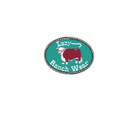 LAZY J RANCH WEAR Logo (USPTO, 16.08.2017)