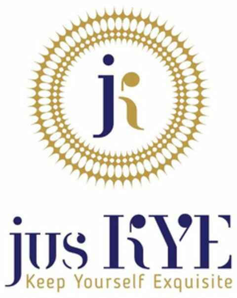 JK JUS KYE KEEP YOURSELF EXQUISITE Logo (USPTO, 09/27/2017)