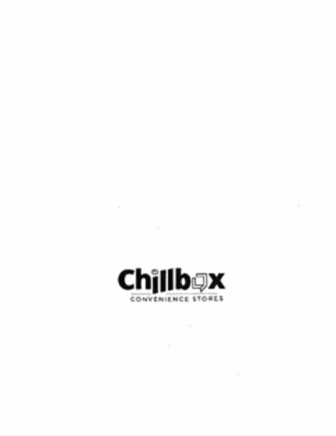 CHILLBOX CONVENIENCE STORES Logo (USPTO, 17.11.2017)