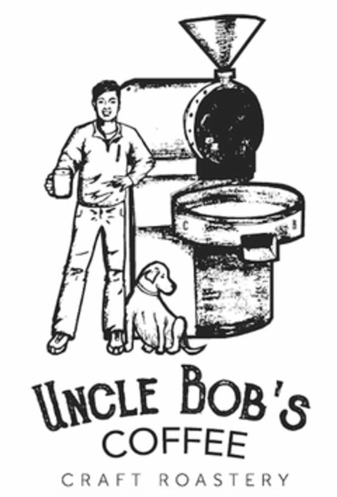 UNCLE BOB'S COFFEE CRAFT ROASTERY Logo (USPTO, 31.01.2018)