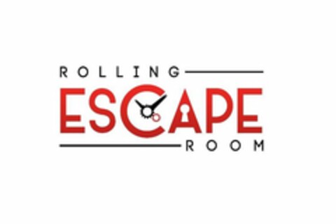 ROLLING ESCAPE ROOM Logo (USPTO, 05/08/2018)