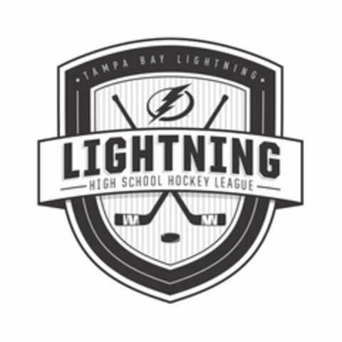 TAMPA BAY LIGHTNING - LIGHTNING HIGH SCHOOL HOCKEY LEAGUE Logo (USPTO, 05/09/2018)