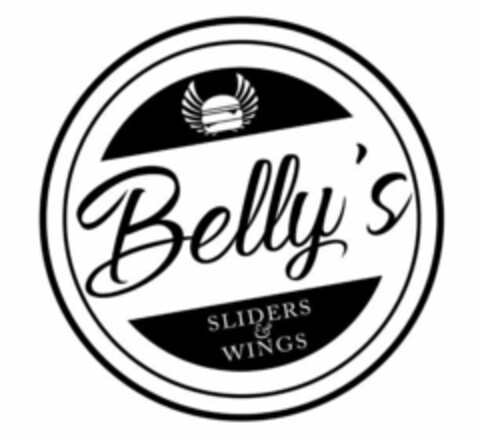 BELLY'S SLIDERS & WINGS Logo (USPTO, 09/26/2018)