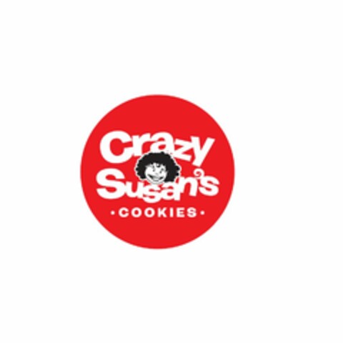 CRAZY SUSAN'S · COOKIES · Logo (USPTO, 10/05/2018)