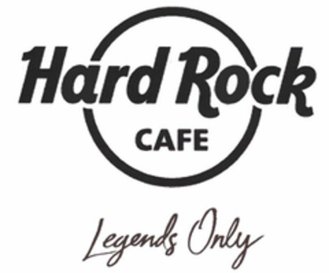 HARD ROCK CAFE LEGENDS ONLY Logo (USPTO, 01.06.2019)