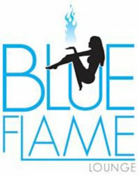 BLUE FLAME LOUNGE Logo (USPTO, 19.07.2019)