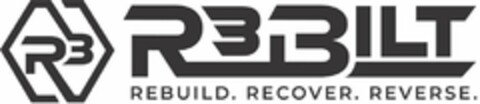 R3 R3BILT REBUILD. RECOVER. REVERSE Logo (USPTO, 22.07.2019)