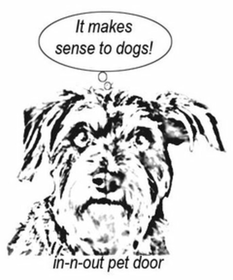 IT MAKES SENSE TO DOGS! IN-N-OUT PET ODOR Logo (USPTO, 18.12.2019)