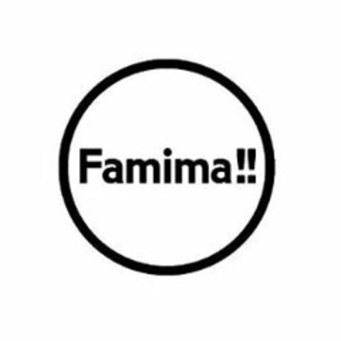 FAMIMA!! Logo (USPTO, 26.12.2019)