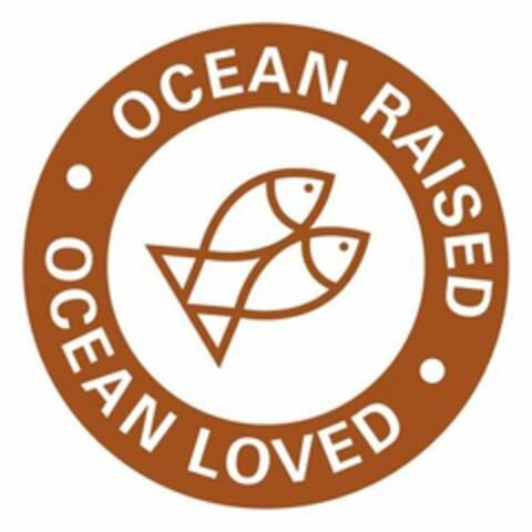 · OCEAN RAISED · OCEAN LOVED Logo (USPTO, 05.06.2020)