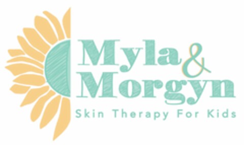MYLA & MORGYN SKIN THERAPY FOR KIDS Logo (USPTO, 07/10/2020)