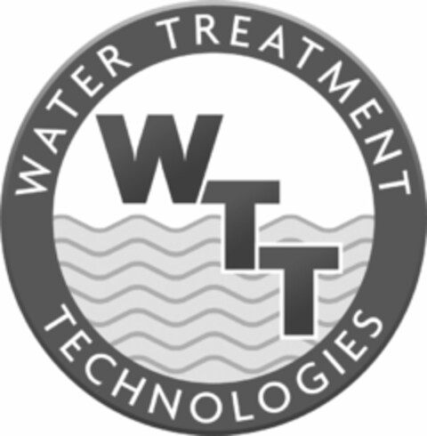 WATER TREATMENT WTT TECHNOLOGIES Logo (USPTO, 08/12/2020)