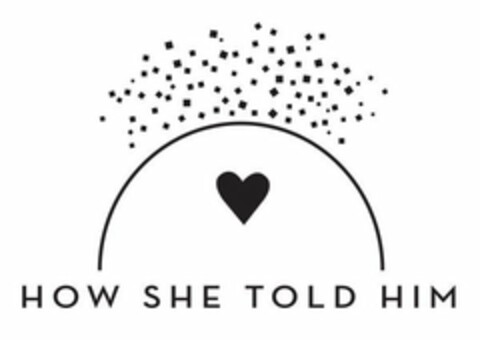 HOW SHE TOLD HIM Logo (USPTO, 14.08.2020)