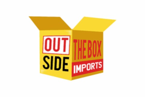 OUT SIDE THE BOX IMPORTS Logo (USPTO, 08/18/2020)