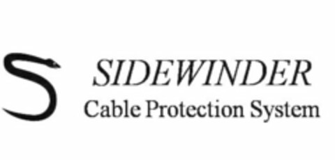 S SIDEWINDER CABLE PROTECTION SYSTEM Logo (USPTO, 04.02.2009)