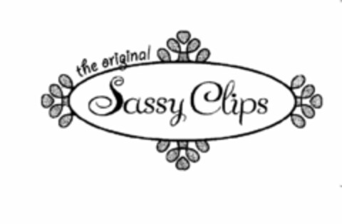 THE ORIGINAL SASSY CLIPS Logo (USPTO, 24.03.2009)