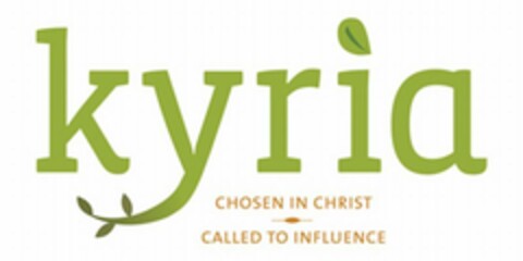 KYRIA CHOSEN IN CHRIST CALLED TO INFLUENCE Logo (USPTO, 20.01.2010)