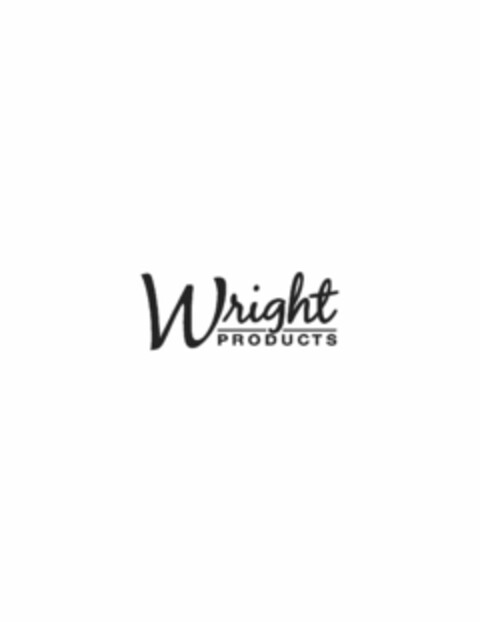 WRIGHT PRODUCTS Logo (USPTO, 09/02/2010)