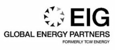 EIG GLOBAL ENERGY PARTNERS FORMERLY TCW ENERGY Logo (USPTO, 02/24/2011)