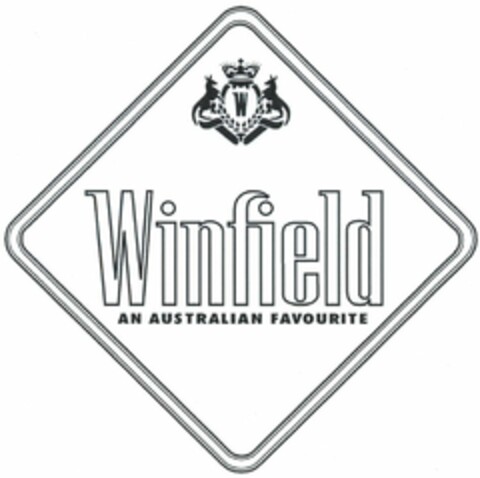 W WINFIELD AN AUSTRALIAN FAVOURITE Logo (USPTO, 05/11/2011)