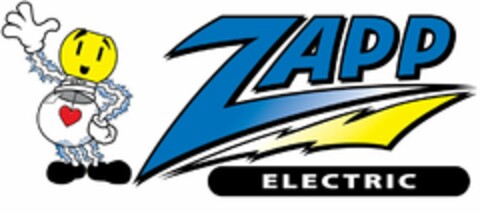 ZAPP ELECTRIC Logo (USPTO, 28.06.2011)