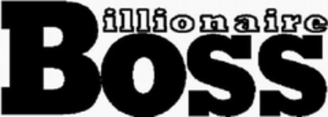 BILLIONAIRE BOSS Logo (USPTO, 12.08.2011)