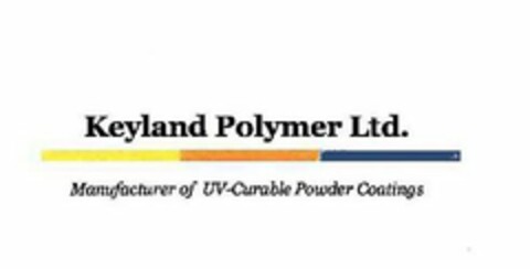 KEYLAND POLYMER LTD. MANUFACTURER OF UV-CURABLE POWDER COATINGS Logo (USPTO, 30.09.2011)