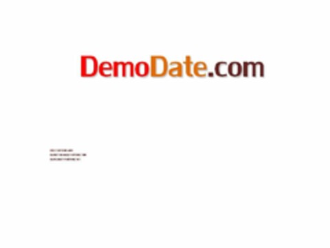 DEMODATE.COM Logo (USPTO, 11.01.2012)