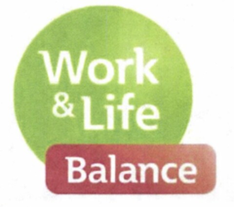 WORK & LIFE BALANCE Logo (USPTO, 09.02.2012)