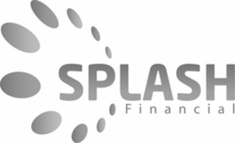 SPLASH FINANCIAL Logo (USPTO, 16.08.2012)