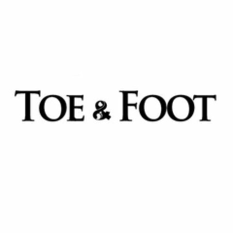 TOE & FOOT Logo (USPTO, 27.09.2012)