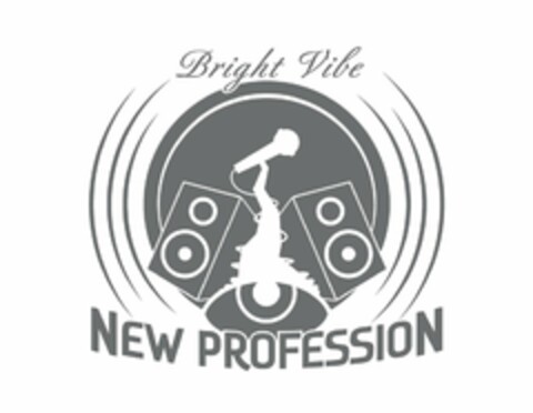 BRIGHT VIBE NEW PROFESSION Logo (USPTO, 12/18/2012)