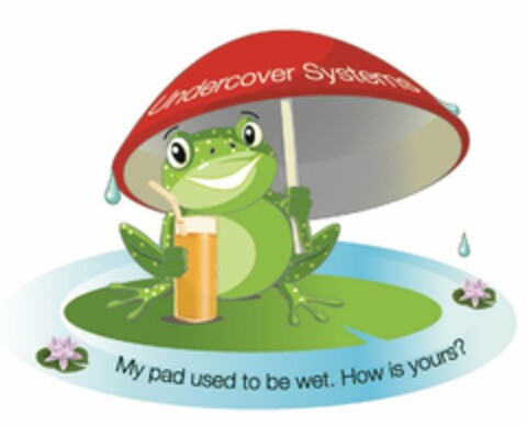 UNDERCOVER SYSTEMS; MY PAD USED TO BE WET. HOW IS YOURS? Logo (USPTO, 13.03.2013)